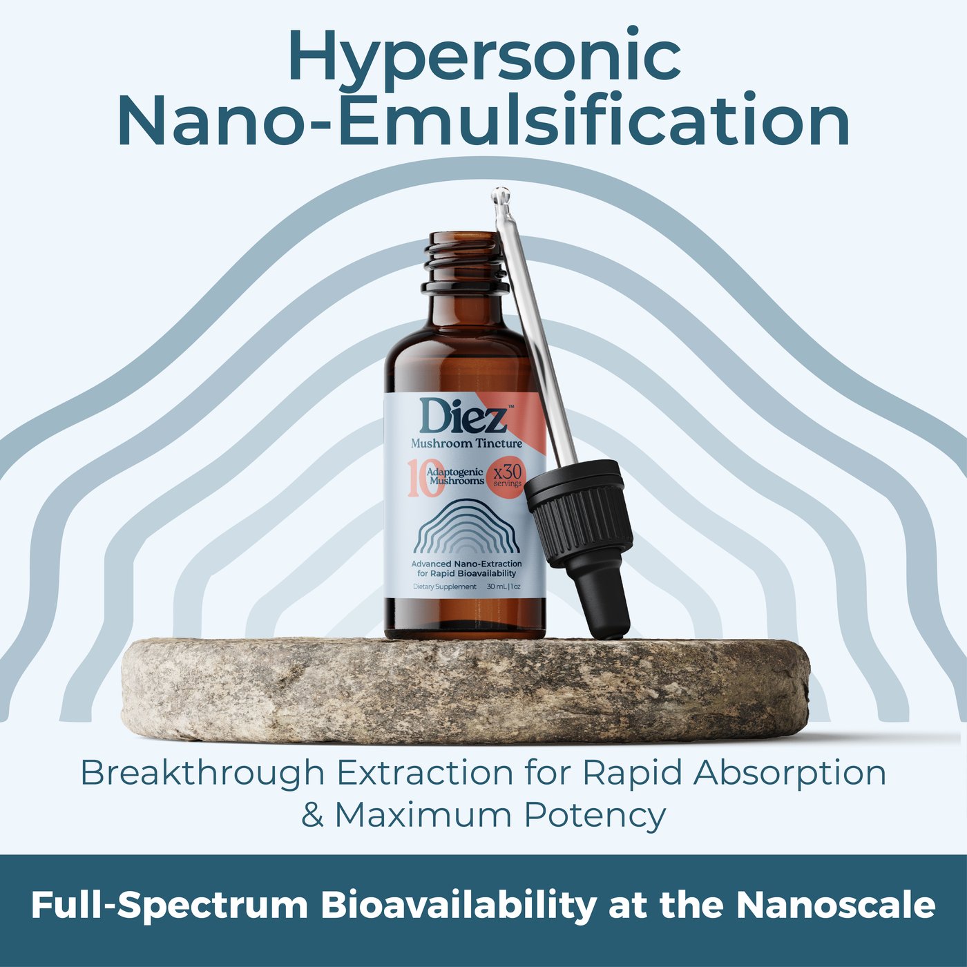 DIEZ DIEZ — 10-Mushroom Adaptogenic Tincture